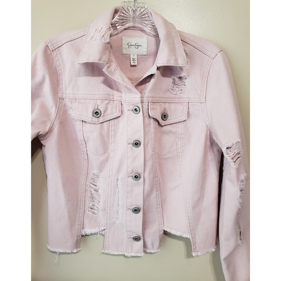 Jessica Simpson Pink Jean Jacket - Picture 2 of 6